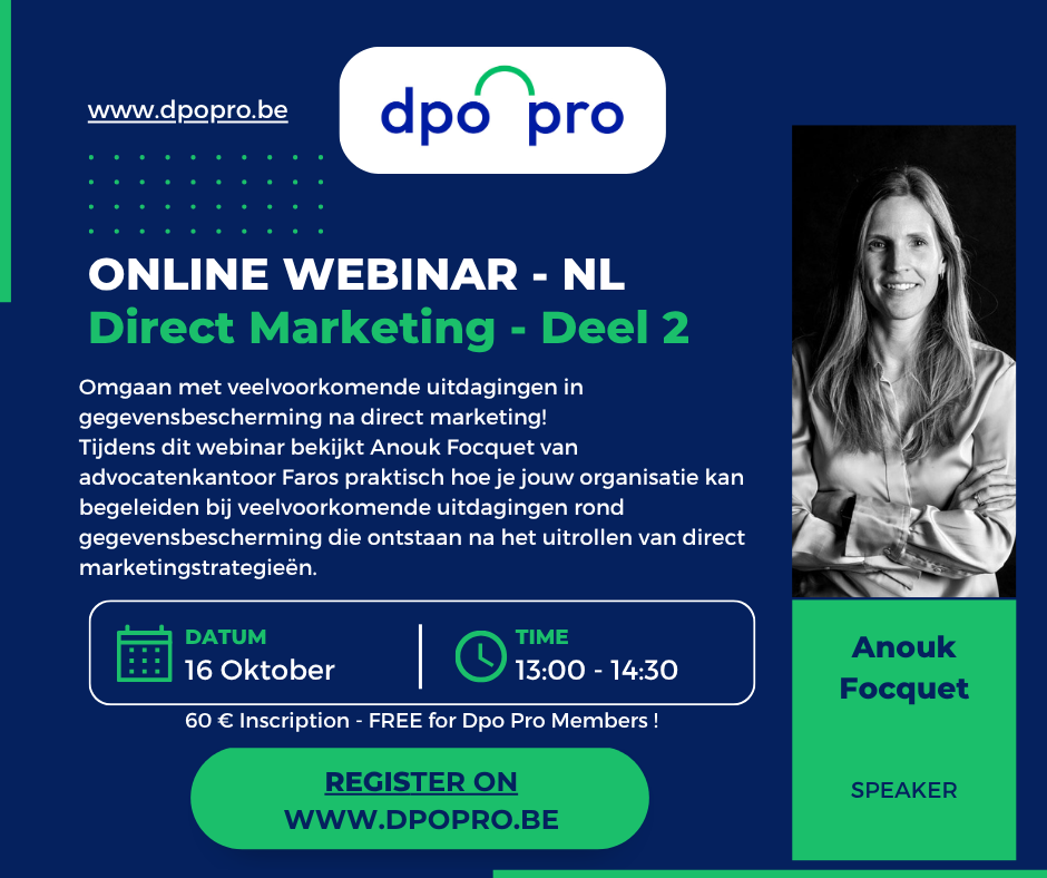 Webinar (NL) - Direct Marketing Deel 2/2